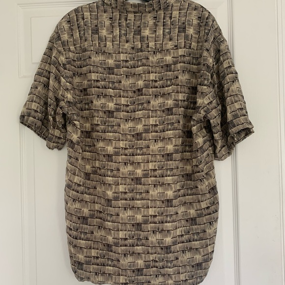 Campia Rayon Button Down Shirt - Picture 2 of 5